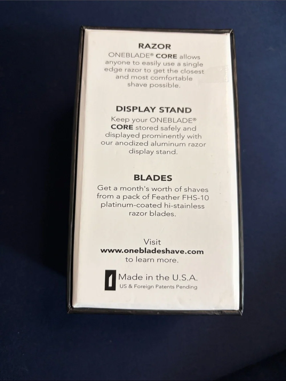 OneBlade Men’s Razor - Black